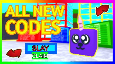 May 2020 All New Working Codes For Slaying Simulator Op Roblox