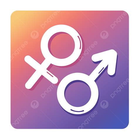 Gr Ficos Vectoriales De Iconos Masculinos Y Femeninos Png Hombres Y