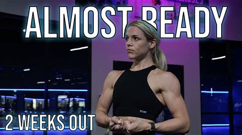 2 WEEKS OUT BIKINI PREP POSING GLUTE WORKOUT YouTube