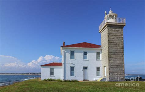 Watch Hill Lighthouse Photograph by Scott Moore - Pixels