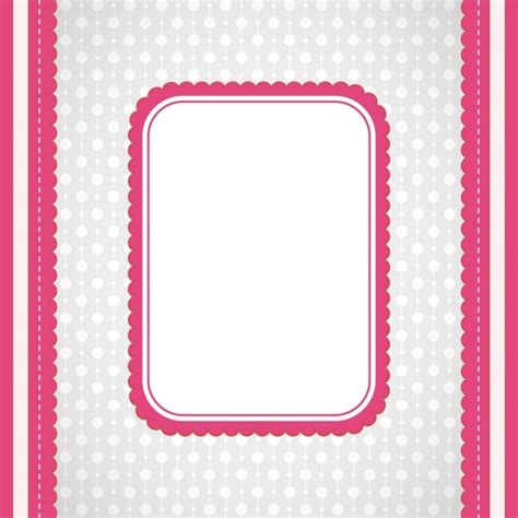 Scrapbook Pink Frame