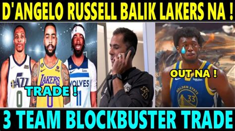 Breaking D Angelo Russell Balik Lakers Na Westbrook To Jazz Team