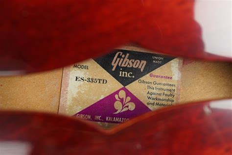 Gibson Es Tdc Cherry Guitar For Sale Atb Guitars