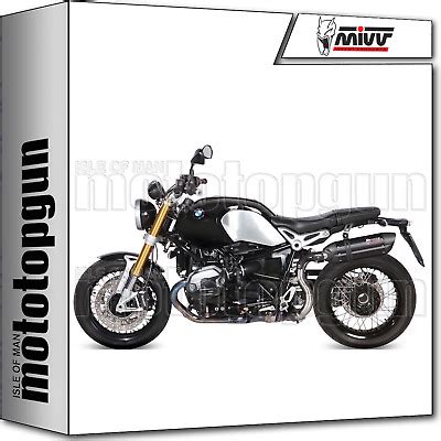 MIVV KIT EXHAUST OPEN SUONO STEEL BLACK CC H BMW R NINE T RNINE T 2016