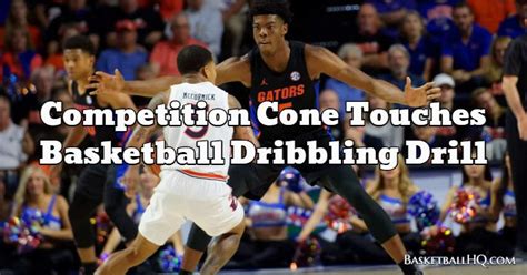 Competition Cone Touches Basketball Dribbling Drill Basketball Hq