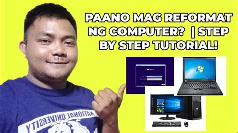 Paano Mag Reformat Ng Computer Step By Step Tutorial Teacher Kevin