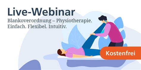 Live Webinar Blankoverordnung In Der Physiotherapie