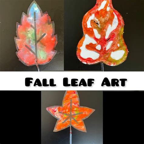 Fall LeavesProcess Art for kids [Video] | Autumn leaves art, Kindergarten art, Process art