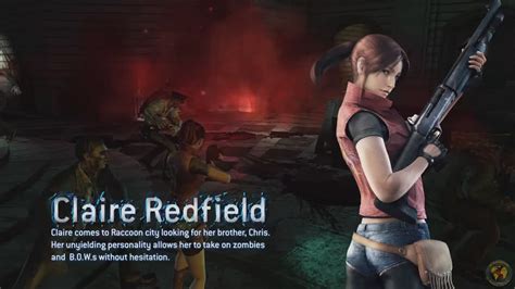 Resident Evil Operation Raccoon City Claire Redfield Resident Evil