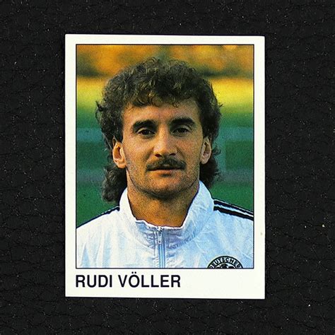 Rudi V Ller Panini Sticker Nr Fu Ball Sticker Worldwide