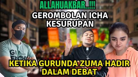 Gerombolan Icha Kejang Saat Gurunda Zuma Datang Ke Dalam Perdebatan