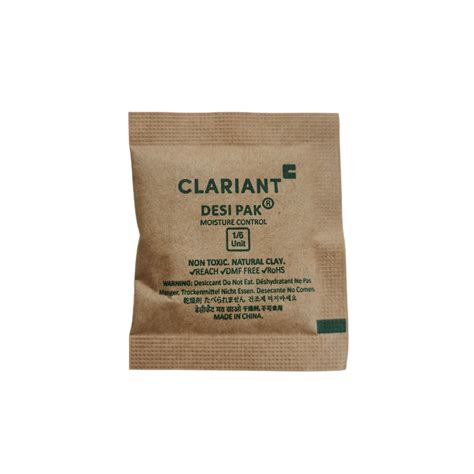 1 6u 6g Desi Pak Bentonite Clay Desiccant In Fcs Certified Kraft Paper