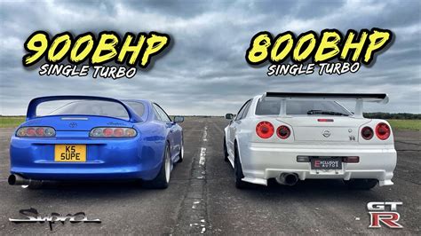 Drag 900 Bg Toyota Supra 800 Bg Nissan Skyline R34 Gt R