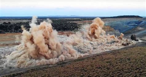 Footage Shows Coal Mine Blasting In Slow Motion Australasian Mine