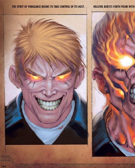 The Four Stages Of Ghost Riders Transformation Rmarvel