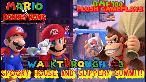 BMF100 Plush Gameplays Mario Vs Donkey Kong Walkthrough 3 Spooky