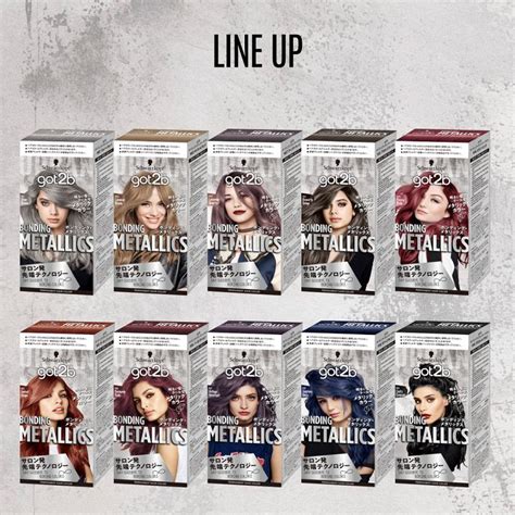 Got2b ボンディング・メタリックス ヘアカラー 派手髪 インナーカラー 部分染め ポイントカラー ブリーチ Got2b Bonding Colortokyo Do Plus 通販