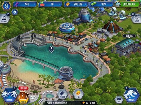 Test jeu Jurassic World Gérer un parc de dinosaures pour les combats