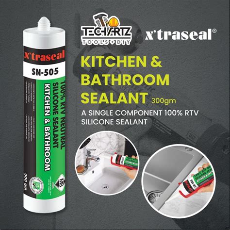 Xtraseal Sn Rtv Neutral Silicone Sealant Kitchen And Bathroom