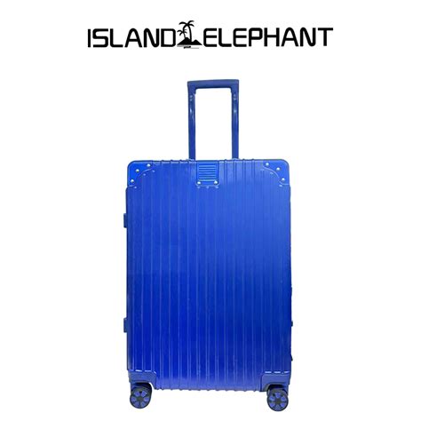 Island Elephant Aluminum Frame Suitcase Inch Dual Three Position