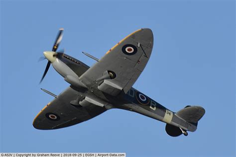 Aircraft G Asjv Supermarine Spitfire Lf Ixb C N Cbaf Ix