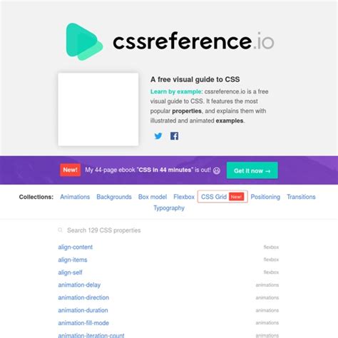 Css Reference A Free Visual Guide To Css Pearltrees