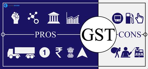 List Of Advantages And Disadvantages Of Gst In India