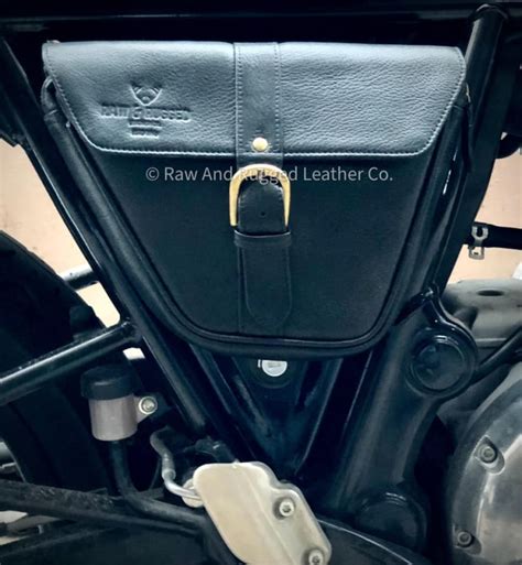 Sac Raw Rugged pour cache latéral Royal Enfield Interceptor 650