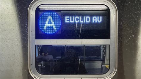 On Board A Euclid Avenue Bound R211A A Train From Inwood 207 Street To