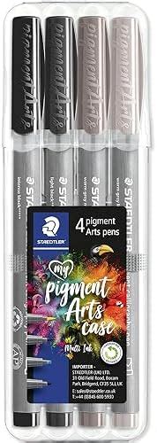 Staedtler 375 Pigment Calligraphy Pens Pigment Arts Chisel Tip Pen