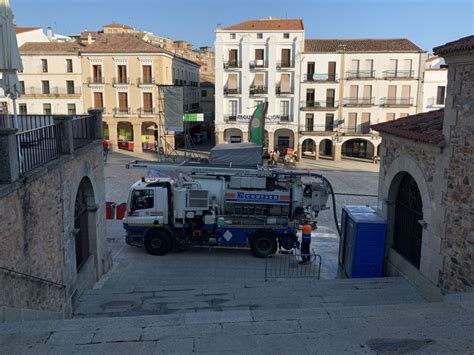 El Ayuntamiento de Cáceres y CONYSER establecen un operativo especial