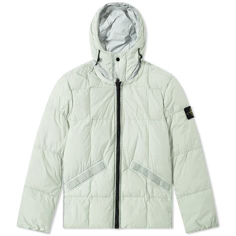 STONE ISLAND STONE ISLAND CRINKLE REPS HOODED DOWN JACKET Stoneisland