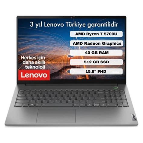 Lenovo Thinkbook G Acl Amd Ryzen U Gb Gb Ssd Freedos