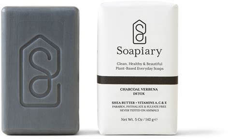 Download Charcoal Verbena Detox Soap Bar