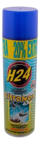 Insecticida En Aerosol H24 Citronox Para Plantas E Insectos 372g Mercadolibre