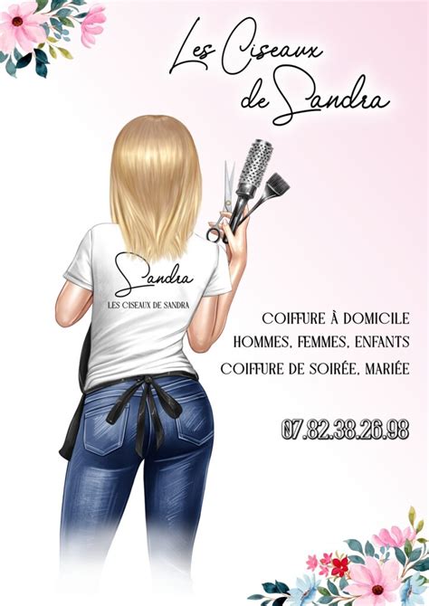 Affiche Coiffeuse personnalisée MarieandClaire Créations