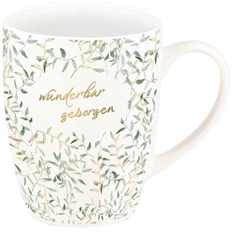 Tasse Von guten Mächten wunderbar geborgen Gold Edition IHREMED