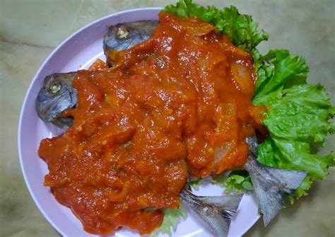 Cara Masak Ikan Bawal Saus Padang Yang Lezat Cookandrecipe