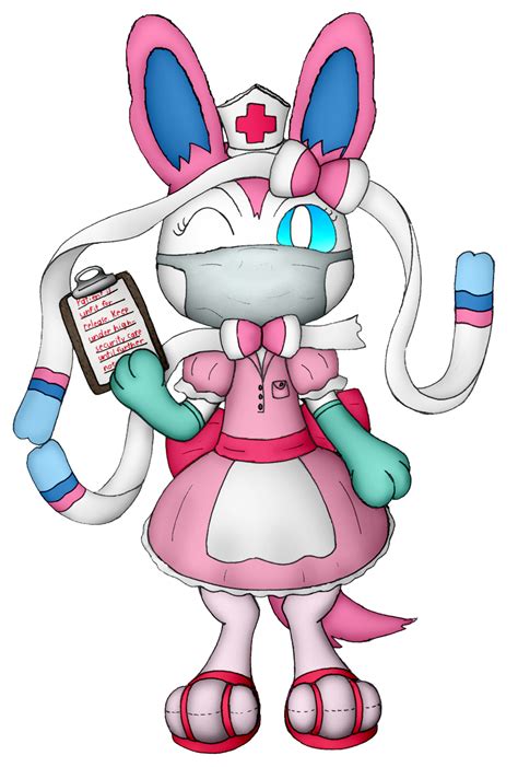 Nurse Silvia the Sylveon's "Medical Report" — Weasyl