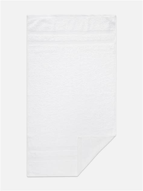 Serviette Essuie Mains économique Blanc Primark