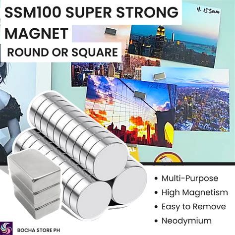 Utility Magnet Safe for Home Use Super Strong Neodymium | SSM100 ...