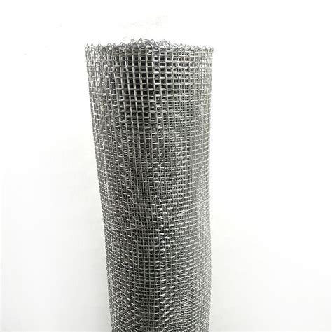 Galvanized Square Weave Wire Mesh Window Screen Netting Metal Cloth