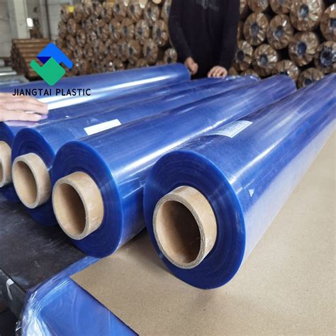 Jiangtai Anti Uv Normal Clear Pvc Plastic Roll Film For Packing China