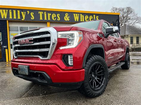 Gmc Sierra Red Fuel Off Road Rebel 6 D679 Wheel Wheel Front