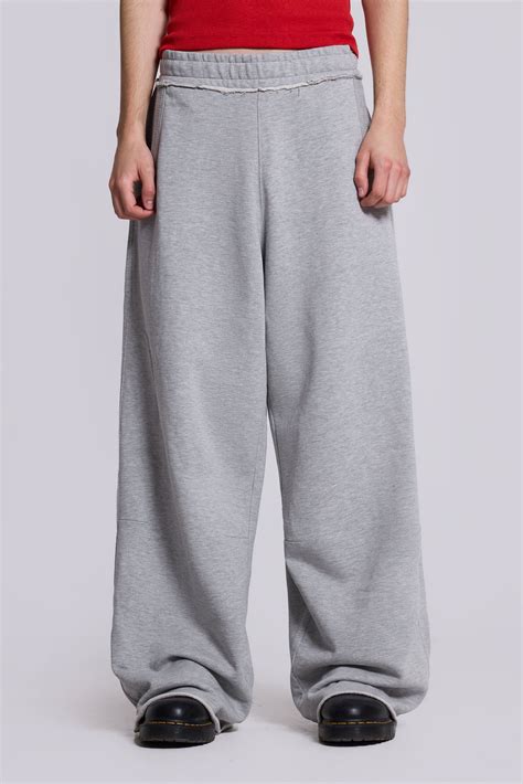 Grey Marl Monster Joggers In Concept Clothing Street Fashion