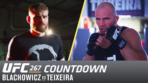 UFC 267 Countdown Blachowicz And Teixeira Face Off In Battle Of MMAs