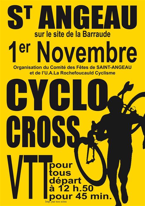 Sud Gironde CYCLISME Les engagés du cyclo cross de Saint Angeau