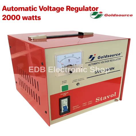 Goldsource 2000watts AVR Automatic Voltage Regulator 2000 Watts AVR SVC