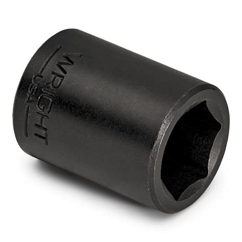 Wright Tool Mm Drive Standard Impact Socket Point Metric