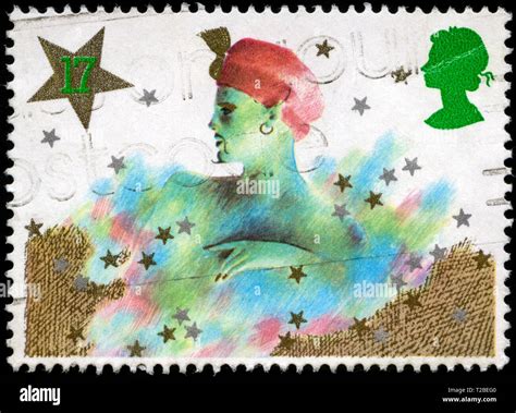 Postage Stamp From The United Kingdom And Northern Ireland In The